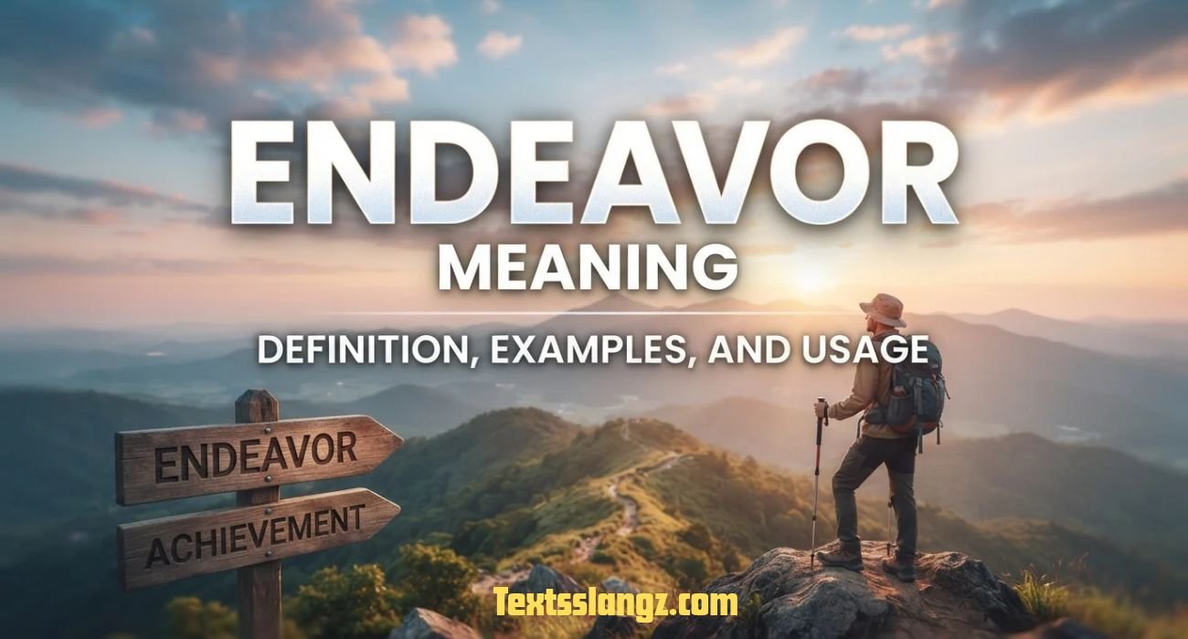 endeavor-meaning