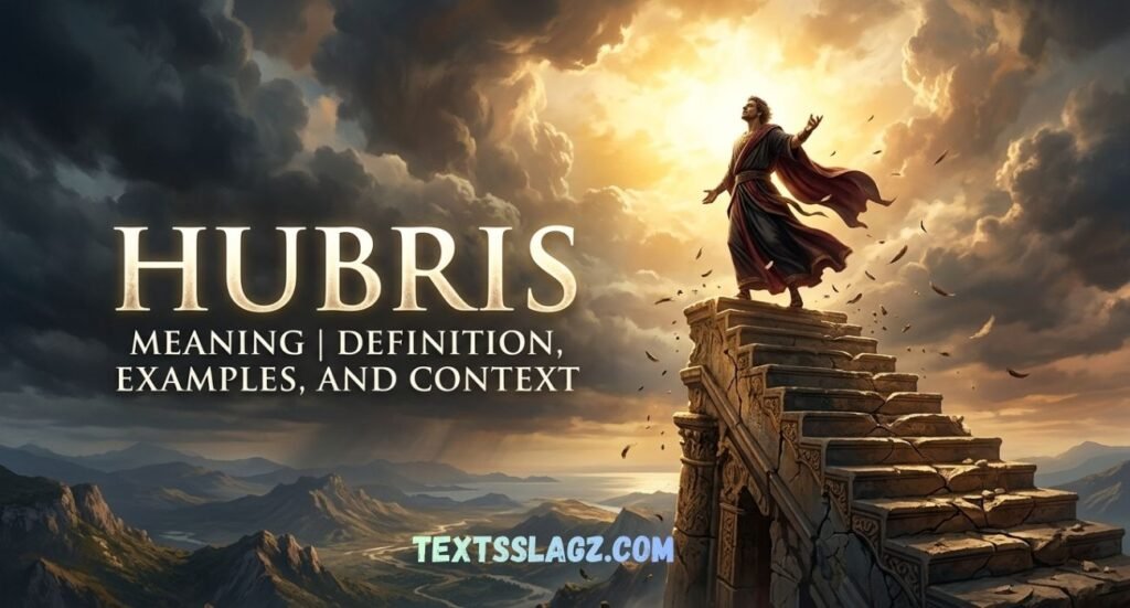 hubris.meaning